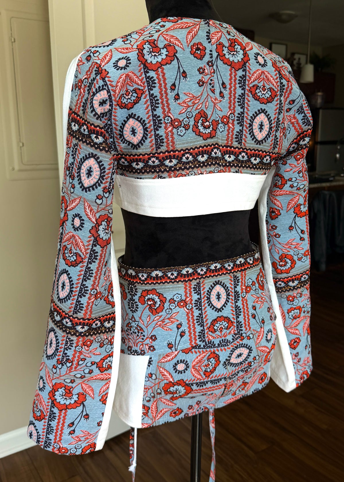 Floral Denim Set