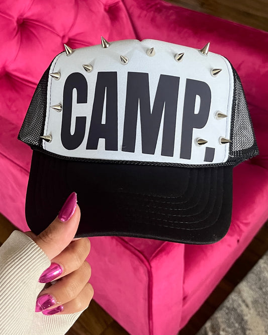 Trucker Hat - Black/Spikes