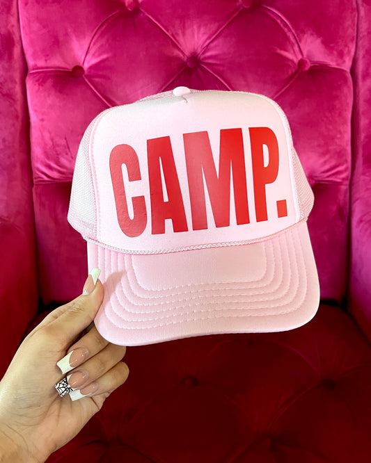 Trucker Hat - Pink/Red