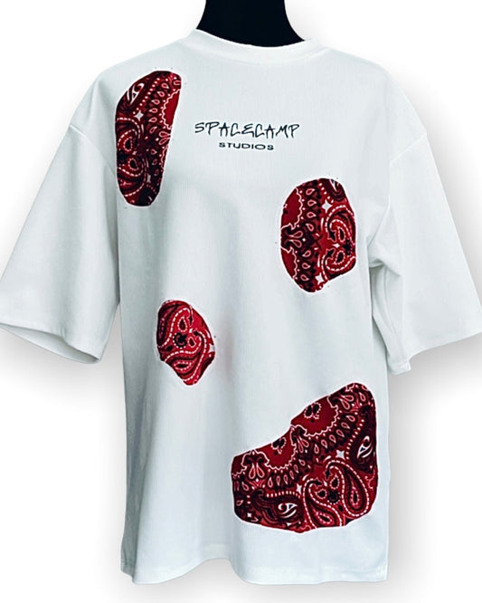 Bandana Patch Shirt - Red