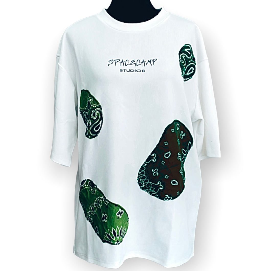 PATCH TEE - GREEN